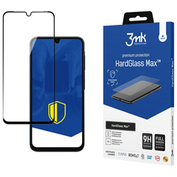 Szkło hartowane 3MK HardGlass Max        z aplikatorem do Samsung Galaxy A16 4G/5G/ A17 4G/5G