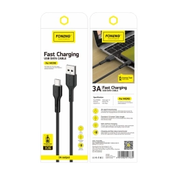 FONENG kabel X36 Micro USB 3A 1M Czarny