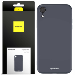 Spacecase Etui Silicone Case iPhone Xr black