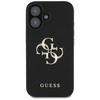 Etui Guess Grained Big 4G Logo Small     Classic Logo do iPhone 16 czarny