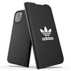 Adidas OR Booklet Case BASIC iPhone 13/ 14 / 15 6,1" czarno biały/black white 47086