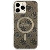 Guess GUHMP13XH4STW iPhone 13 Pro Max6.7" brązowy/brown hardcase 4G MagSafe