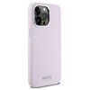 DKNY DKHMP14XSMCHLP iPhone 14 Pro Max6.7" różowy/pink hardcase Liquid Silicone Small Metal Logo MagSafe