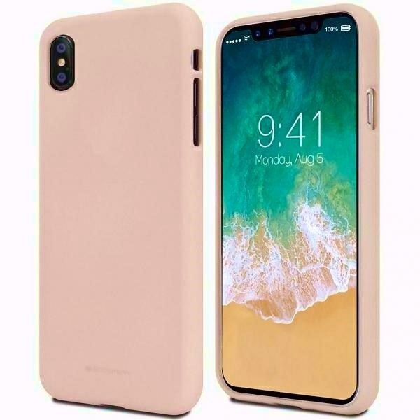 Mercury Soft Xiaomi Redmi 8 różowo-piask owy/ pink sand
