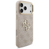 Etui Guess 4G Big 4G Classic Logo Big    Strap Metal Buttons do iPhone 17 Pro Max różowy