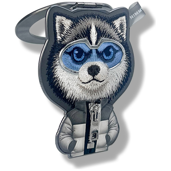 Magnetyczna zawieszka Nimmy Cool&Cute    2.0 Wolf czarny
