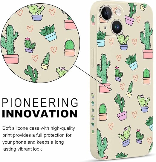 Pnakqil Iphone 14 Case Cactuses