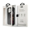 Etui Karl Lagerfeld Multipink Brand na iPhone 13 Pro / iPhone 13 - czarne