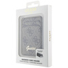 Guess Wallet Card Slot Stand GUWMSHG4SHW brązowy/brown MagSafe 4G Classic Logo