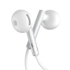 Joyroom Wired Series JR-EW06 wired headphones, metal - silver and white