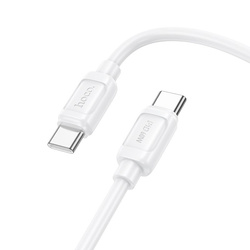 Kabel USB C do USB C Hoco PD 5A 240W 1 m X115 biały
