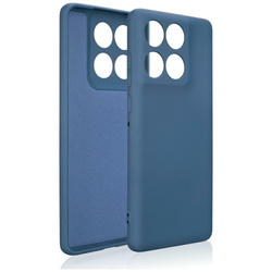 Etui Beline Silicone do Motorola Edge 60 niebieski