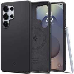 Spigen Silicone Fit Mag Case for Samsung Galaxy S25 Ultra - Black