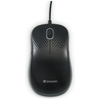 Verbatim Mysz optyczna Silent USB-A 1000dpi czarny/black 49024