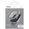 Etui UNIQ Voute do Apple Watch Series 10 46mm szkło hartowane srebrny