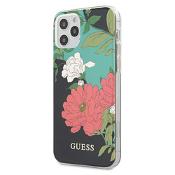 Guess GUHCP12LIMLFL01 iPhone 12 Pro Max6,7" czarny/black N°1 Flower Collection