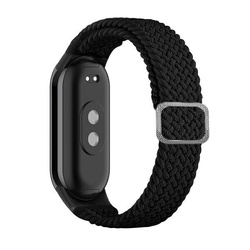 Beline pasek Mi Band 9/8 Textile czarny/black