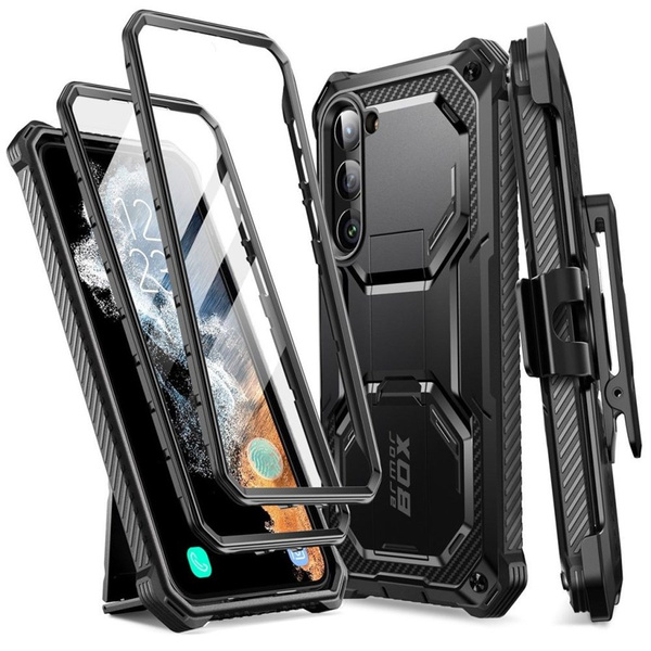 SUPCASE IBLSN ARMORBOX 2-SET GALAXY S23 BLACK