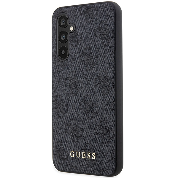 GUESS GUHCS23FEG4GFGR S23 FE S711 SZARY/GREY HARDCASE 4G METAL GOLD LOGO