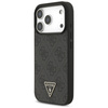 Etui Guess 4G Strap Triangle Logo        MagSafe do iPhone 17 Pro czarny