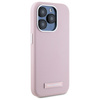Karl Lagerfeld KLHMP15LPGMSRPP iPhone 15  Pro 6.1" różowy/pink hardcase FW Metal Plate MagSafe