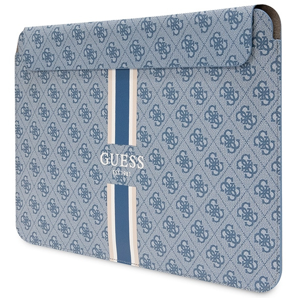 Guess Sleeve GUCS16P4RPSB 16" niebieski/blue 4G Printed Stripes