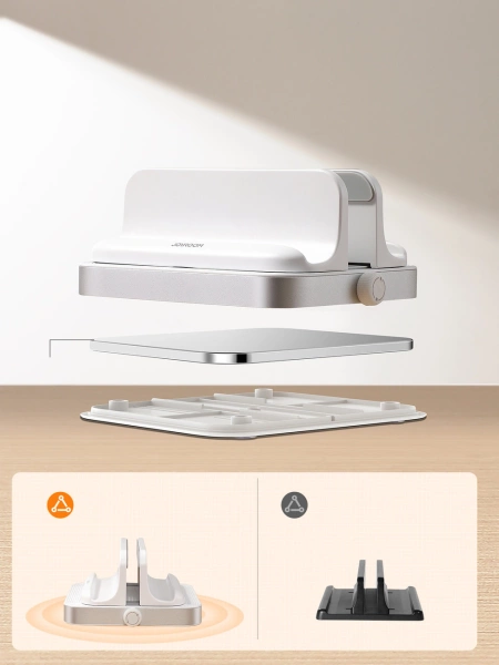 Joyroom laptop stand holder white (JR-ZS374)