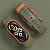 TECH-PROTECT ICONBAND HYBRID XIAOMI MI SMART BAND 5 / 6 / 6 NFC / 7 ARMY GREEN/ORANGE