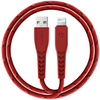 ENERGEA kabel Nyloflex USB - LightningCharge and Sync C89 MFI 1.5m czerwony/red