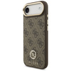 Etui Guess 4G Strass Logo & Big Strap    Metal Buttons MagSafe do iPhone Air brązowy