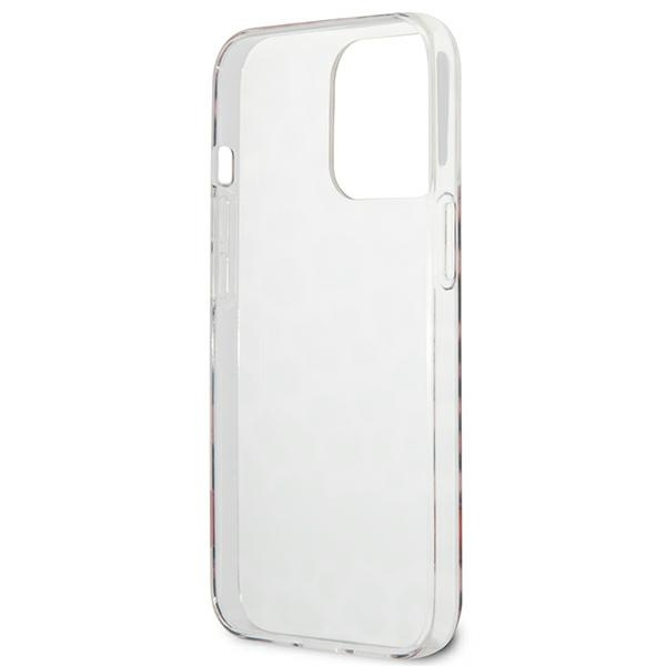 Guess GUHCP13XHSLEOP iPhone 13 Pro Max6,7" różowy/pink hardcase Leopard