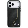 Etui BMW M Carbon Line & Logo MagSafe do iPhone 17 Pro Max żółty