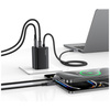 Ładowarka sieciowa USAMS JC Series CC266 65W GaN Fast Charger 2xUSB-C 1xUSB-A biały