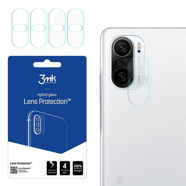 3MK FLEXIBLE GLASS LENS HYBRID GLASS PROTECT XIAOMI MI 11I 5G FOR 4 PCS CAMERA
