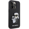 KARL LAGERFELD KLHCP14XSANKCPK IPHONE 14 PRO MAX 6.7" HARDCASE CZARNY/BLACK SAFFIANO KARL & CHOUPETTE