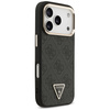 Etui Guess 4G Triangle Logo MagSafe do   iPhone 17 Pro czarny złoty