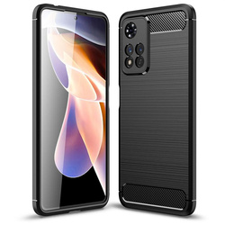 TECH-PROTECT TPUCARBON XIAOMI REDMI NOTE 11 PRO+ PLUS 5G BLACK