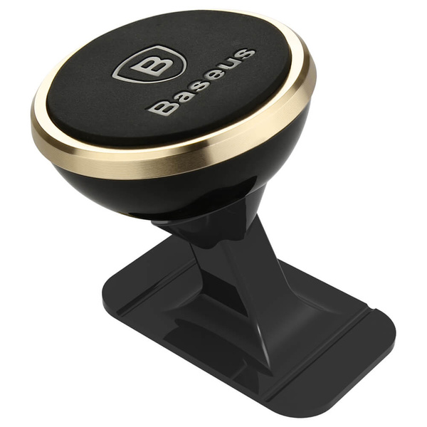 Baseus 360º magnetic cockpit car holder (Overseas Edition) - gold