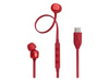 JBL Tune 310C Red Wired Headphones