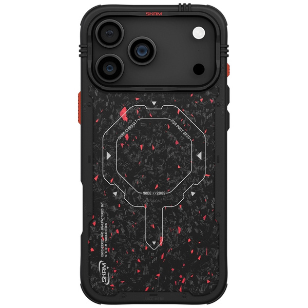 Etui Skinarma Vektor do iPhone 17 Pro    Max Magnetic Charging czarny
