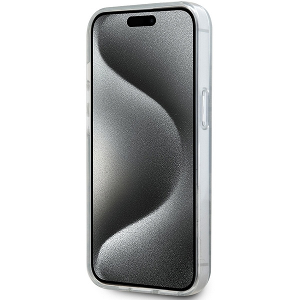 DKNY DKHMP14SHRHSEK iPhone 14 / 15 / 136.1" czarny/black hardcase IML Mono & Stripe MagSafe