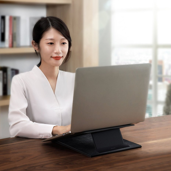 BASEUS ULTRA HIGH FOLDING LAPTOP STAND BLACK (SUZB-A01)