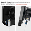 SPIGEN ITS12 MAGNETIC MAGSAFE VENT CAR MOUNT BLACK