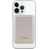Guess Powerbank indukcyjny 5WGUPBM3ALGSGD 3000mAh złoty/gold MagSafe Metal Script Logo