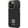 Guess GUHCP13XM4DGPK iPhone 13 Pro Max6.7" czarny/black hardcase Silicone Logo Strass 4G