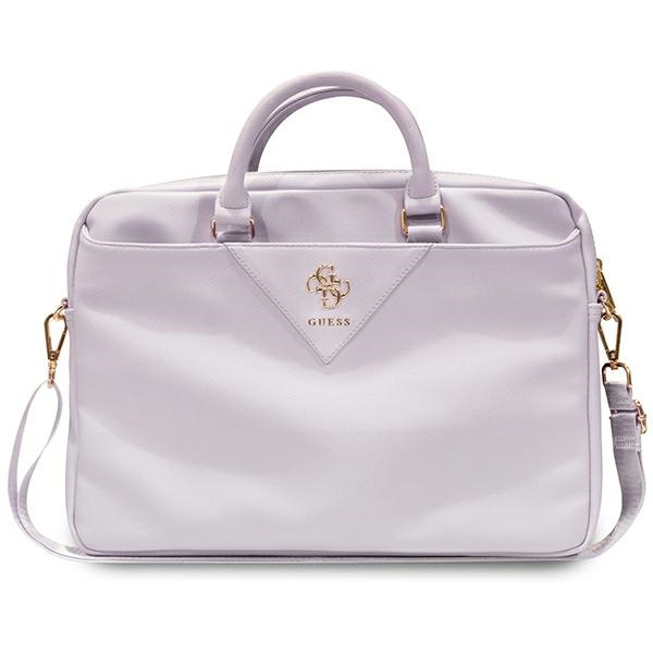 Guess Torba GUCB15ZPGSTEGU 16"fioletowy/purple Triangle 4G