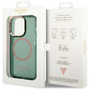 Guess GUHMP14XHTCMA iPhone 14 Pro Max6,7" zielony/khaki hard case Gold Outline Translucent MagSafe