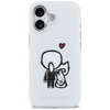 Etui Karl Lagerfeld Karl & Choupette     Back MagSafe do iPhone 17 przezroczysty