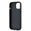KARL LAGERFELD KLHCP13MPQDSMGK IPHONE 13 6.1" BLACK/BLACK HARDCASE DIAGONAL QUILTED SCRIPT