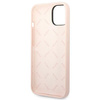 Guess GUHCP14MSLTGP iPhone 14 Plus / 15 Plus 6.7" różowy/pink hardcase Silicone Triangle